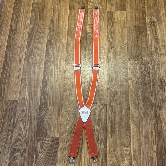Vintage Tennessee Volunteers Suspenders Orange College Game‎ Day Vols - Picture 1 of 5